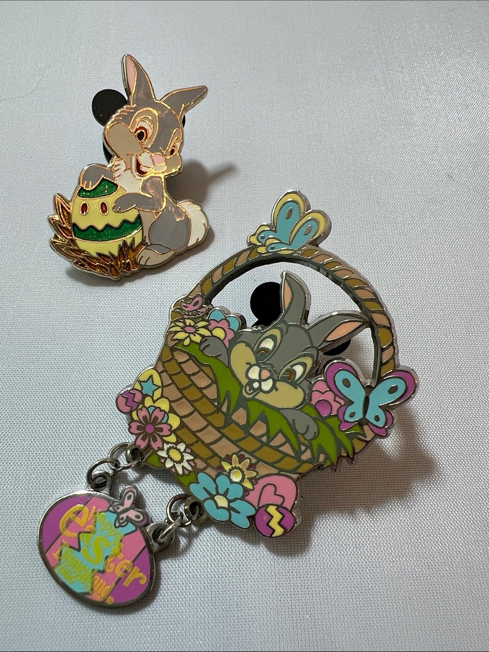 Disney Bambi Thumper Trading Pin Duo - Easter Spring